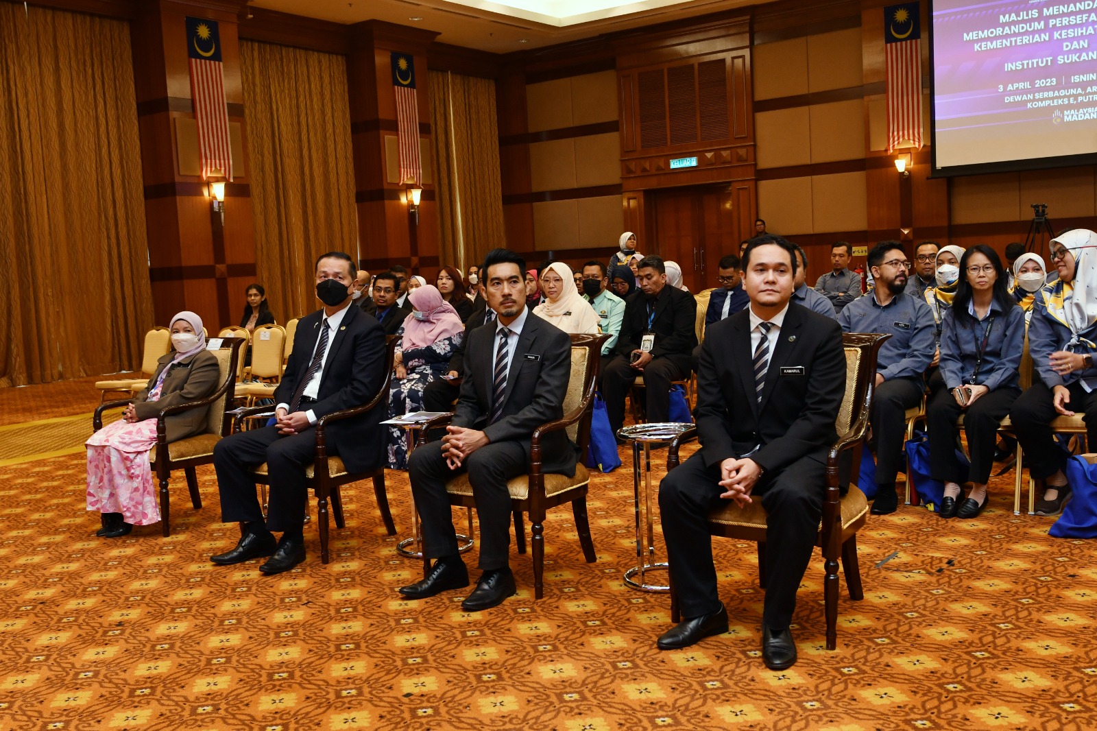 Majlis Menandatangani Memorandum Persefahaman Antara Kementerian Kesihatan Malaysia Dan Institut