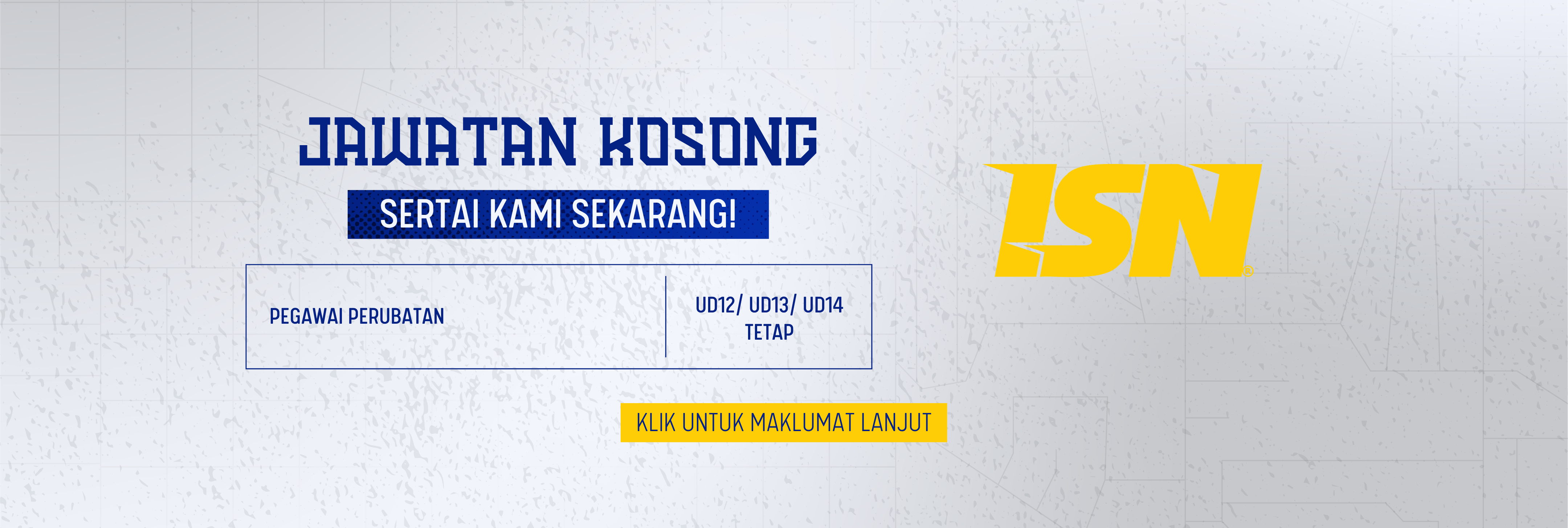 BANNER IKLAN JAWATAN KOSONG (PEGAWAI PERUBATAN UD12_13_13 TETAP)