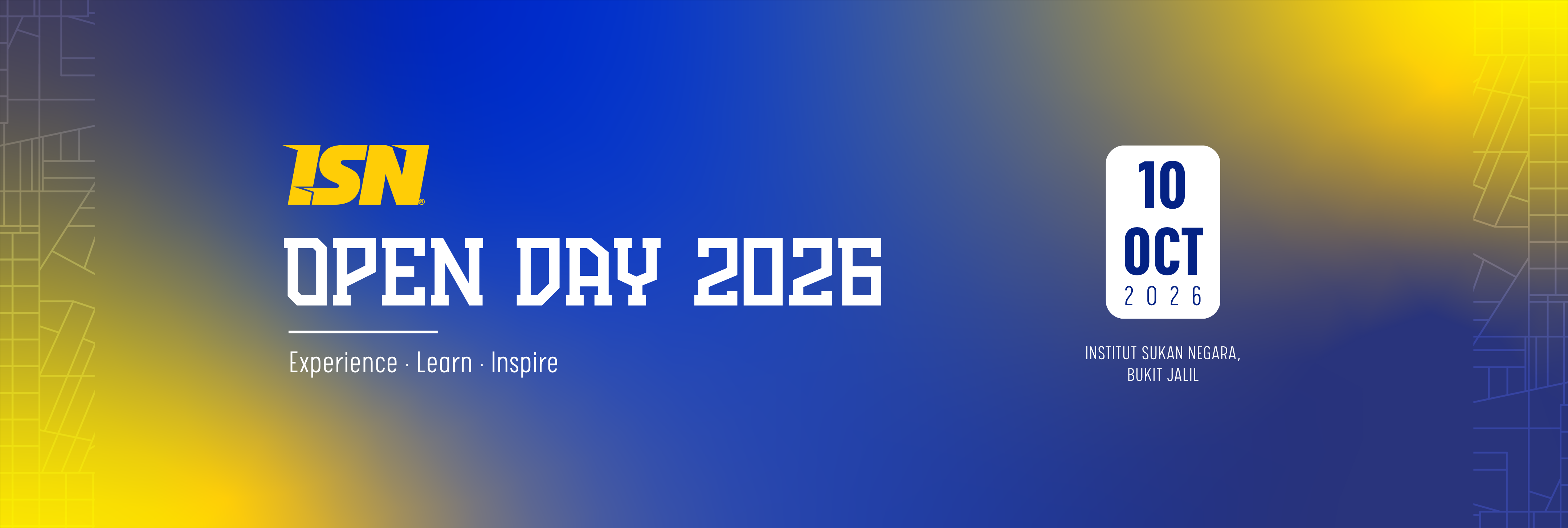web banner ISN OPEN DAY 2026